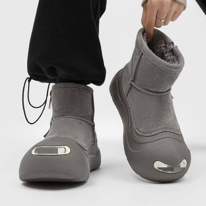 Damen Winterstiefel Gefüttert Rutschfest Mode