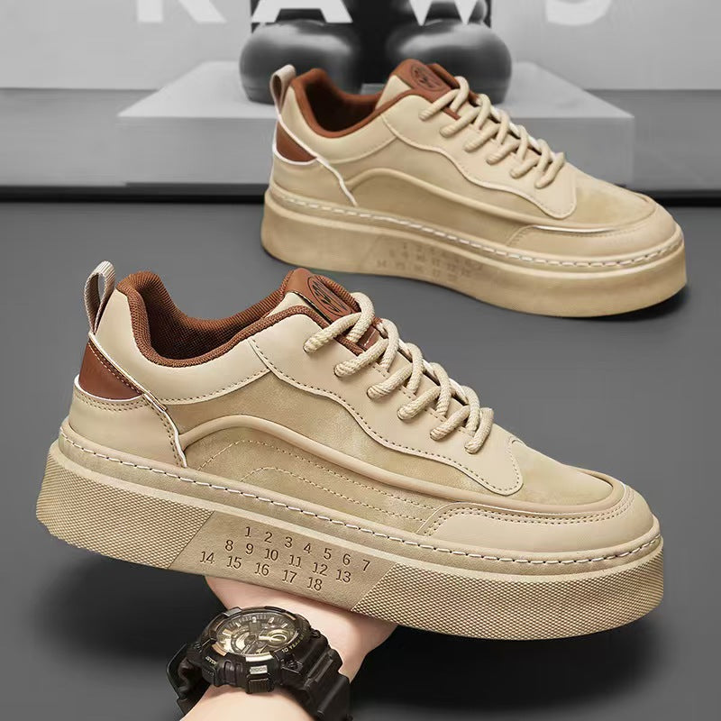 Damen Sneaker Plateau Schuhe Modisch Höher