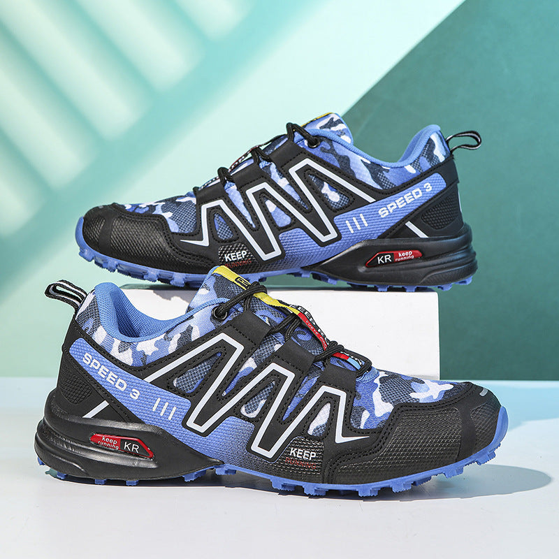 Laufschuhe Damen Trailrunning Atmungsaktiv Rutschfest