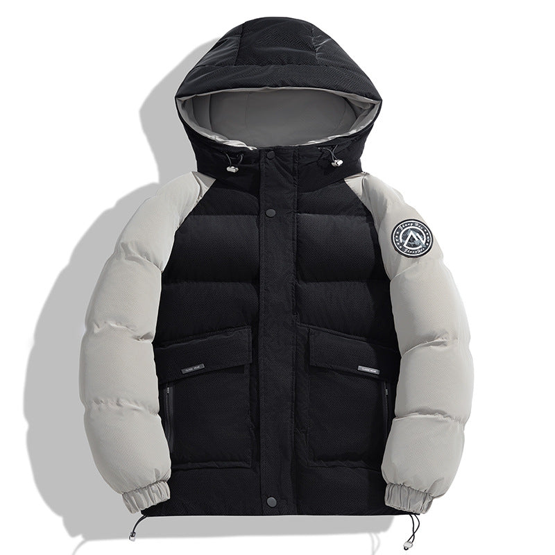 Herren Outdoorjacke Isoliert Wasserdicht Funktionell