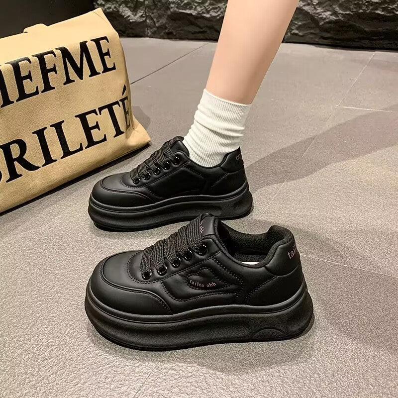 Damen Sneaker Dicksohlige Atmungsaktiv Sportschuhe