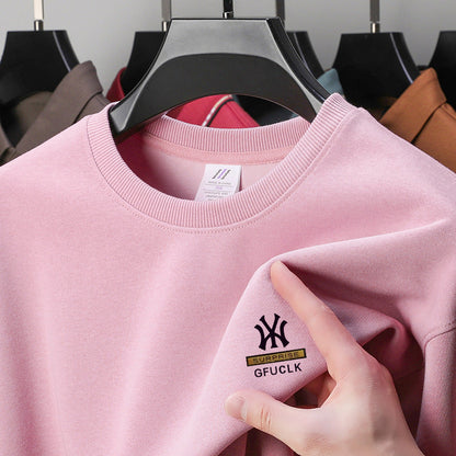 Herren Sweatshirt Rundhals Modern Freizeit Wear