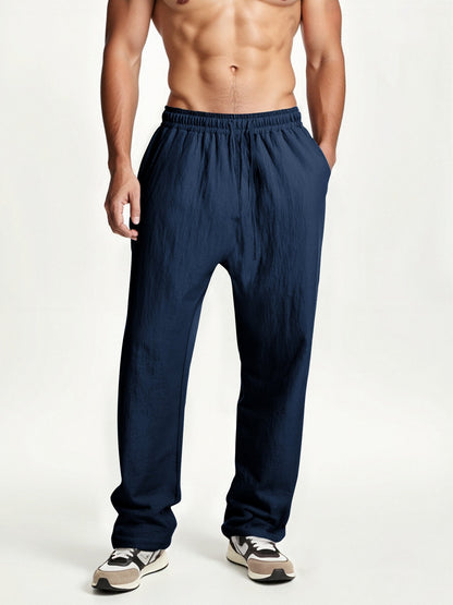 Elastische Herrenhose mit Komfortbund Bequem Modern