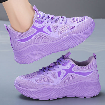 Damen Laufschuhe Leicht Sportlich Atmungsaktiv Mesh