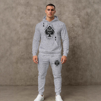 Herren Hoodie Sportlich mit Grafik-Design