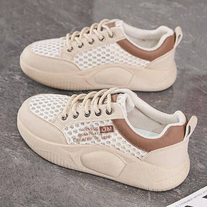 Damen Sneaker Atmungsaktiv Mesh Laufschuhe Sportlich