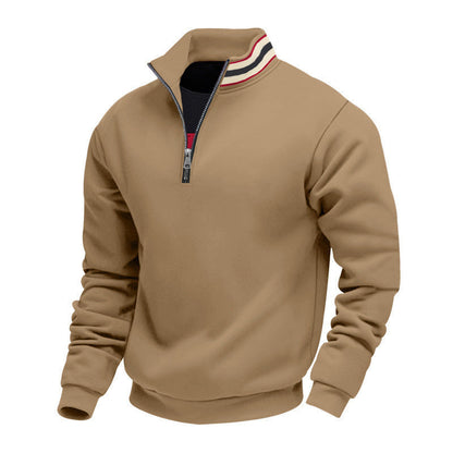 Herren Sportpullover Modern Athletisch Grün