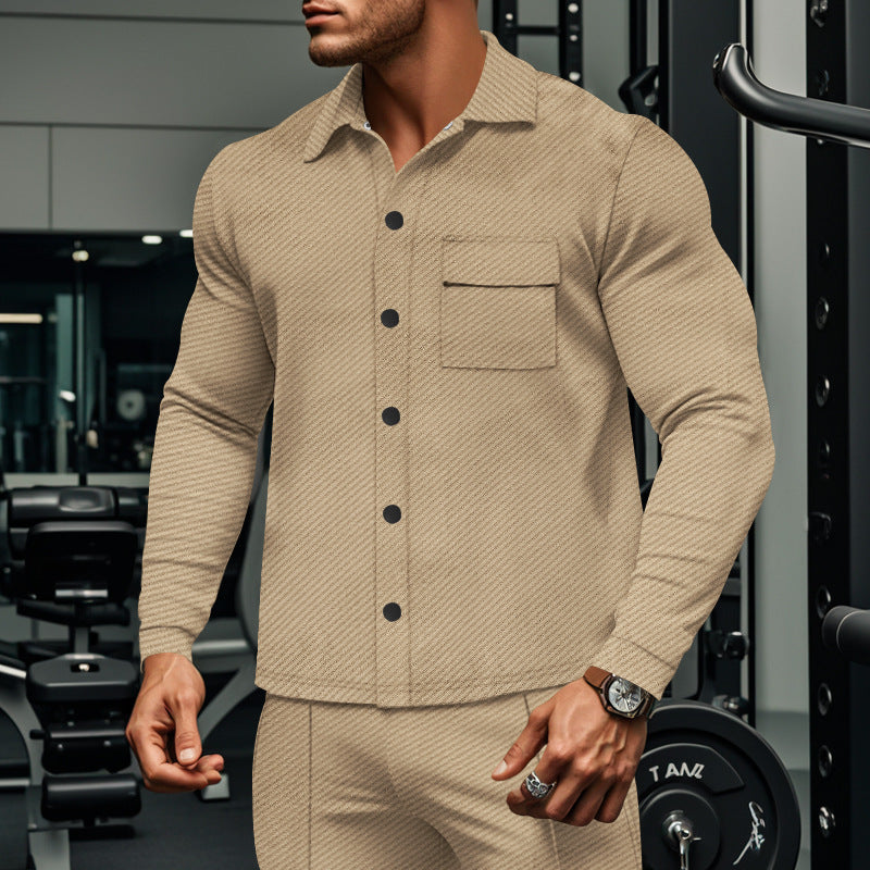 Herren Sportjacke Funktionell Mit Taschen Urban Style - BerlinGlamour