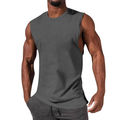 Herren Tanktop Sport Atmungsaktiv Baumwolle Modern