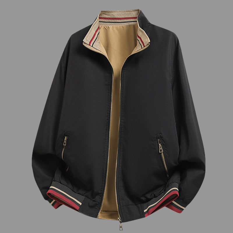 Herren Blouson Jacke Sportlich Wasserdicht