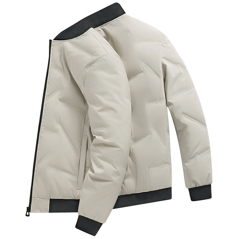 Herren Übergangsjacke Leicht Isoliert Fleece Jackett