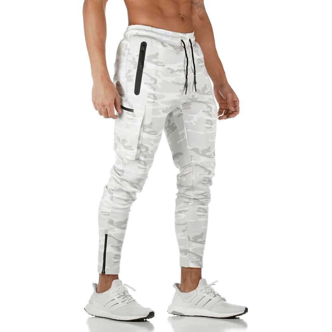 Herren Jogginghose Cargo Bequem Reißverschluss Taschen Modern