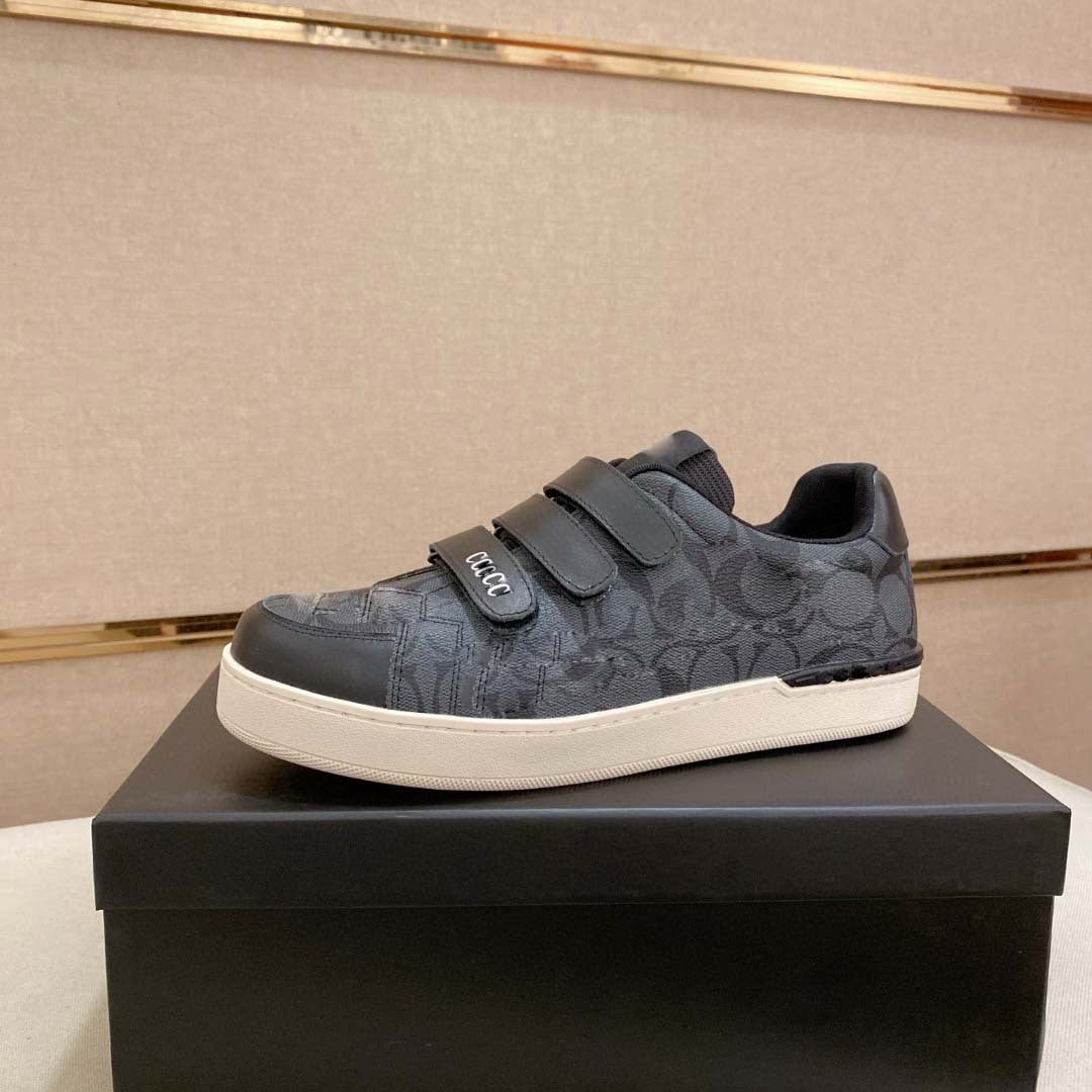 Damen Sneaker Weich Bequem Klettverschluss Sportlich