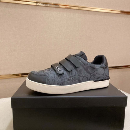 Damen Sneaker Weich Bequem Klettverschluss Sportlich