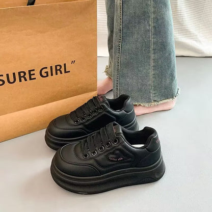 Damen Sneaker Dicksohlige Atmungsaktiv Sportschuhe