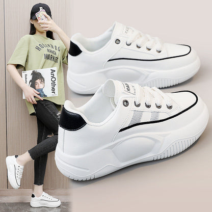 Damen Sneaker Strukturiert Rutschfest Bequem - BerlinGlamour