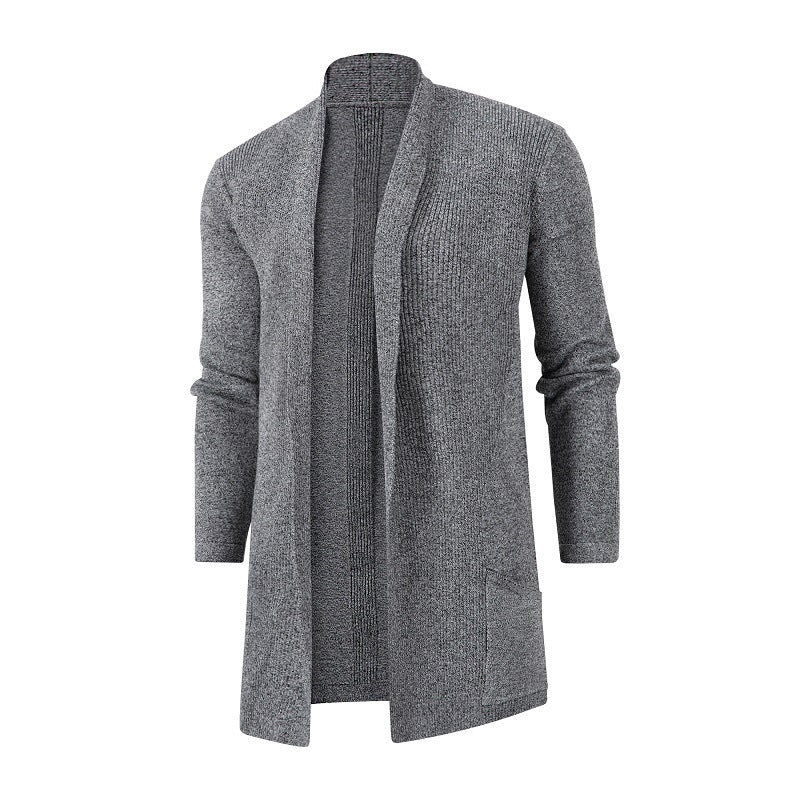 Herren Strickjacke Offen Modern Minimalistisch