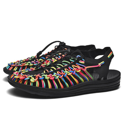Damen SportSchuhe Bunt Schnürsenkel Freizeit