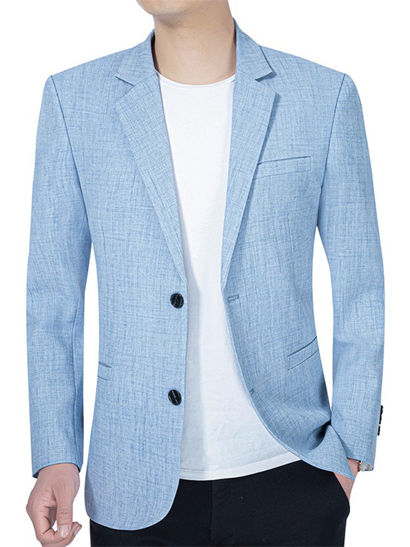 Herren Blazer Elegant Komfort Schnitt Modern