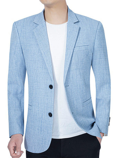 Herren Blazer Elegant Komfort Schnitt Modern