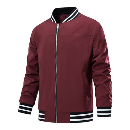 Herren Bomberjacke Sportlich Fashion Berlin