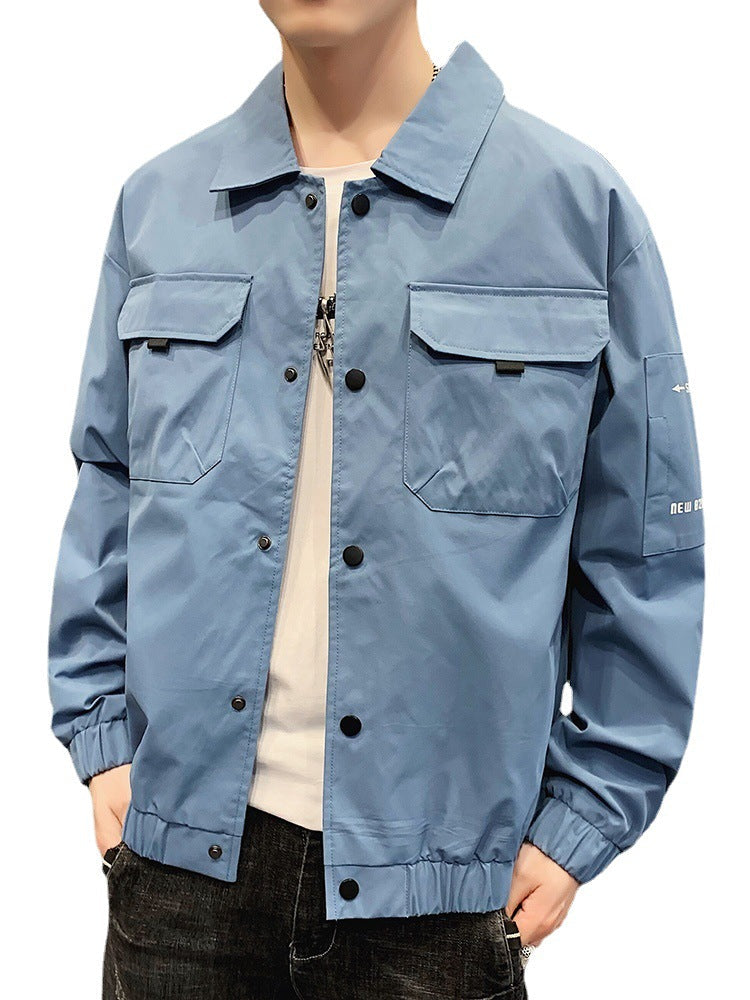 Herren Cargo-Jacke Functional Wasserdicht Praktisch