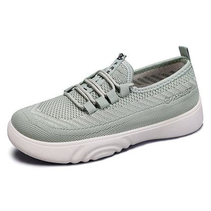 Damen Sneaker Leicht Bequem Freizeitschuhe Elastisch