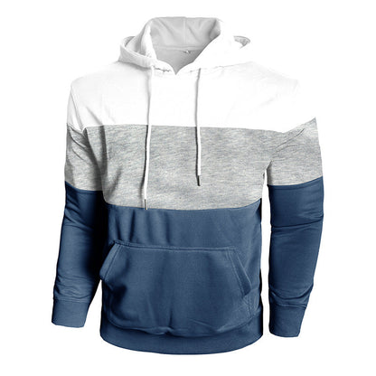 Herren Kapuzenpullover Trendig Farbblock Design Modern