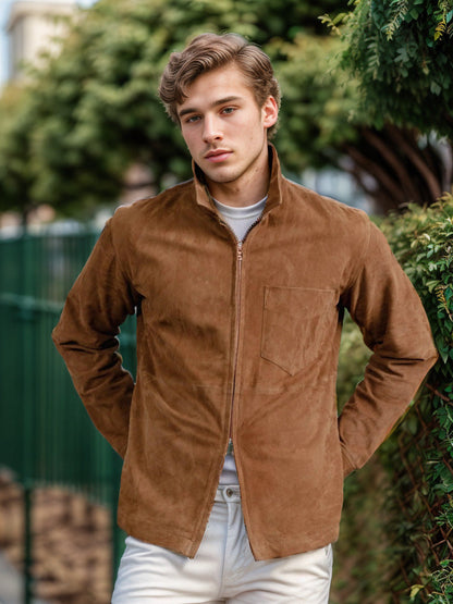 Herren Softshelljacke Modern mit Kragen Winddicht