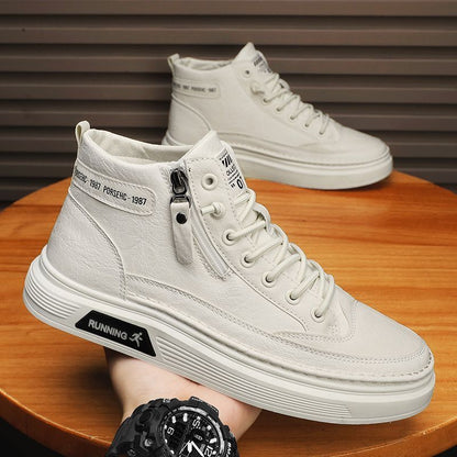 Damen Sneaker High-Top Modisch Robust Sportlich