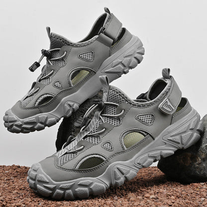 Damen Sport-Sandalen Atmungsaktiv Anti-Rutsch Verstellbar