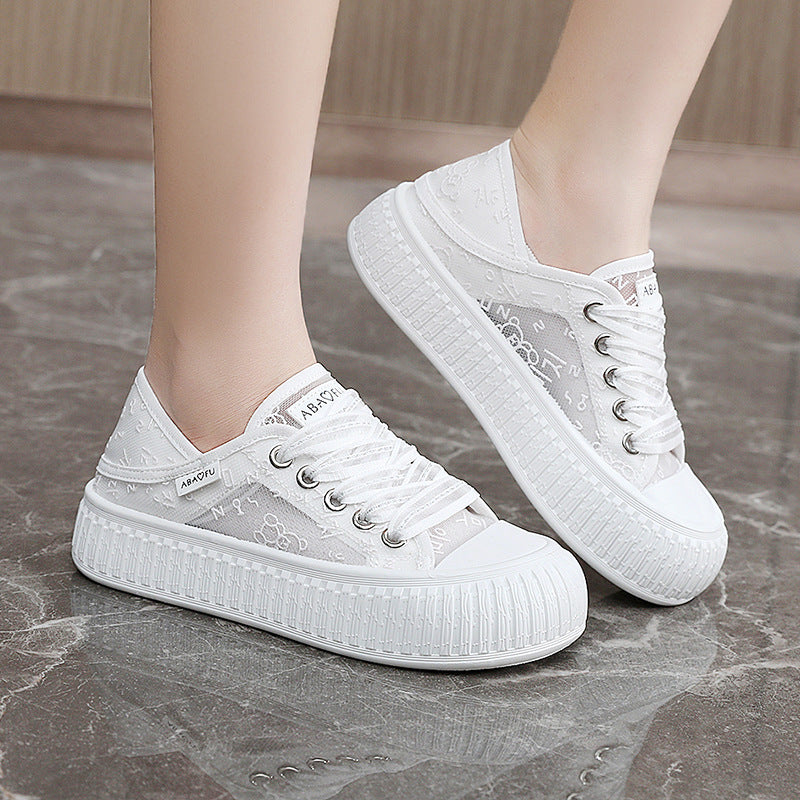 Damen Sneaker Atmungsaktiv Elastisch Modisch