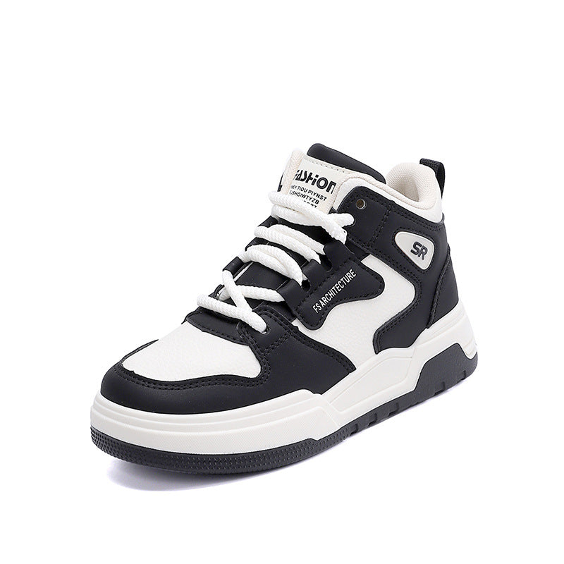 Damen Sneaker Hochformat Sportlich Rutschfest