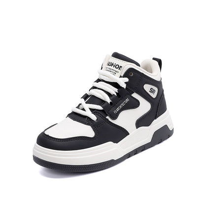 Damen Sneaker Hochformat Sportlich Rutschfest