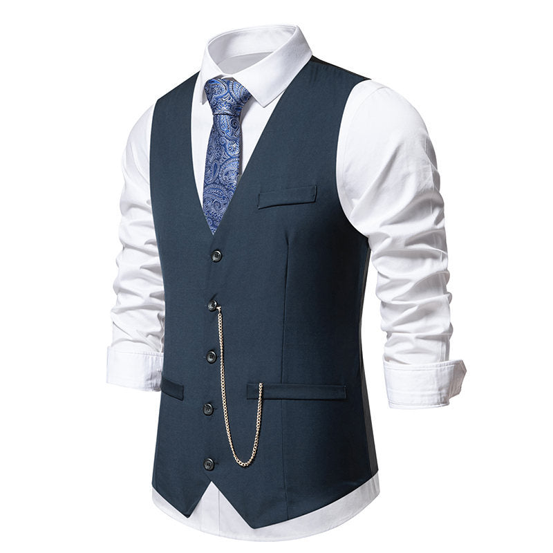Herren Anzugweste Elegant Klassisch Mit Modernem Style