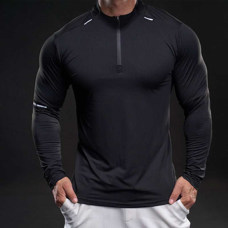 Herren Langarmshirt Sportlich Funktionell