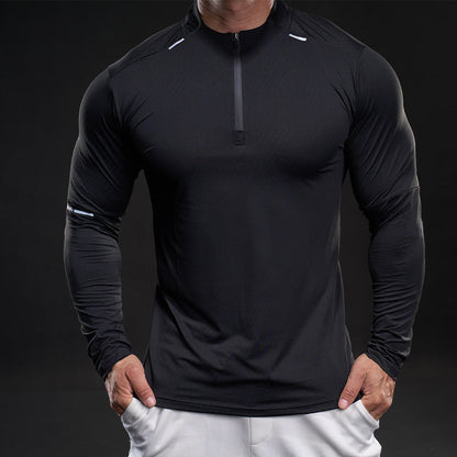 Herren Langarmshirt Sportlich Funktionell