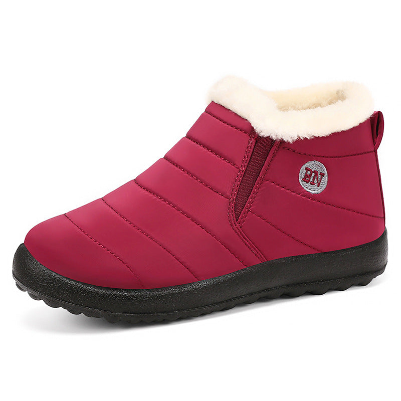 Damen Winterstiefel Warm Kuschelig Schnee Stiefel