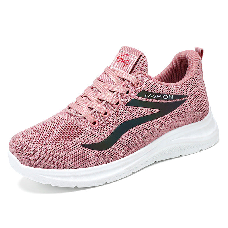 Damen Sneaker Atmungsaktiv Freizeitschuhe Knöchelstütze