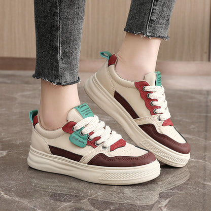 Damen Sneaker Sportlich Bequem Laufsohle Farbenfroh