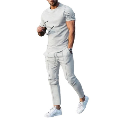 Herren Freizeithose Bequem Elastischer Bund