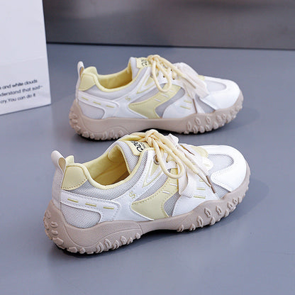 Damen Sport-Sneaker Atmungsaktiv Laufschuhe Mit Griffiger Sohle