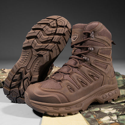 Herren Tactical Stiefel Knöchelhoch Rutschfest Outdoor