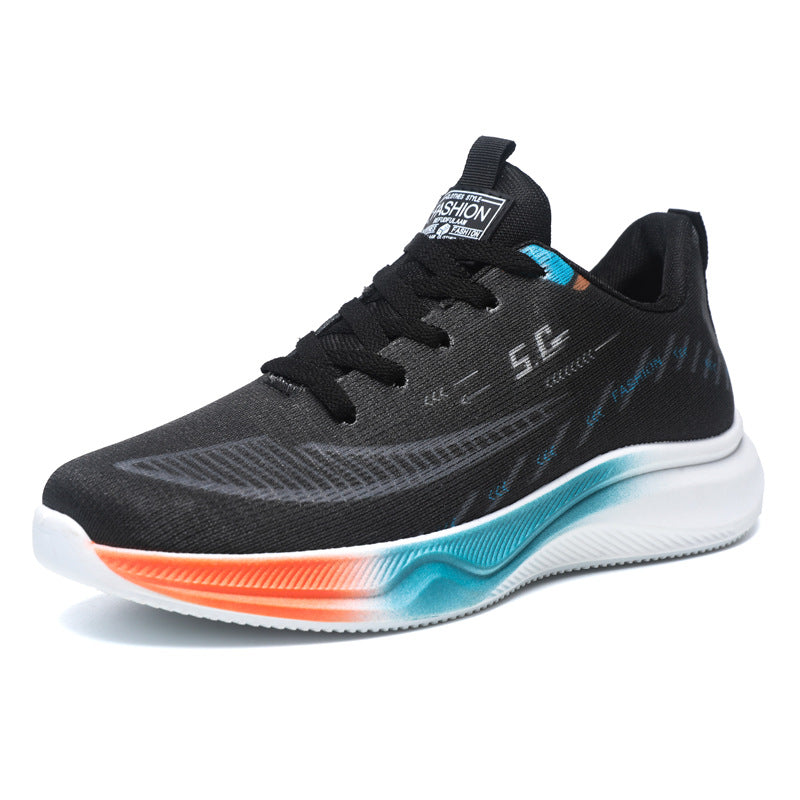 Laufschuhe Damen Sport Sneaker Atmungsaktiv Mesh Weich