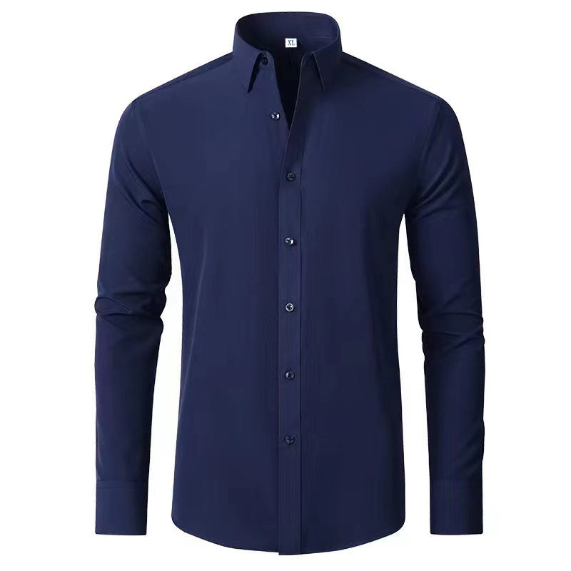 Herren Langarmhemd Slim Fit Elegantes Berlin Style