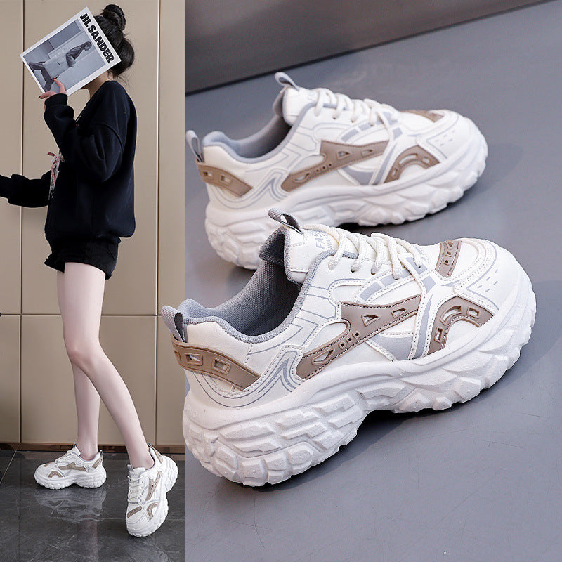 Damen Sneaker Sportlich Chunky Atmungsaktiv Modern - BerlinGlamour