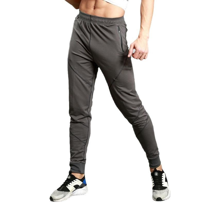 Herren Trainingshose Sportlich Elastisch Mit Seitentaschen