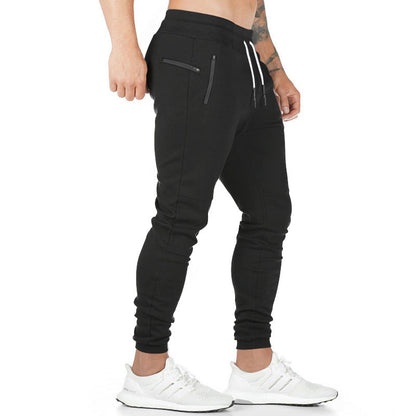 Herren Sweatpants Slim Fit Bügelfalte mit elastischem Bund