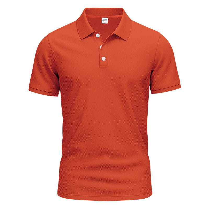 Herren Poloshirt atmungsaktiv mit Struktur Optik