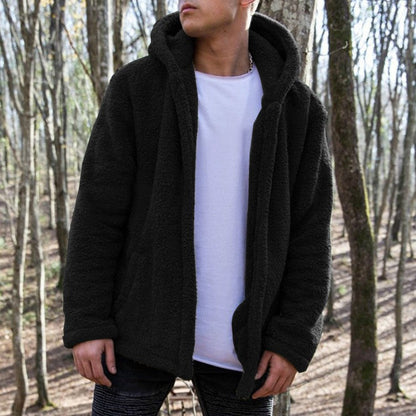 Herren Fleecejacke Warm Kuschelig Sportlich